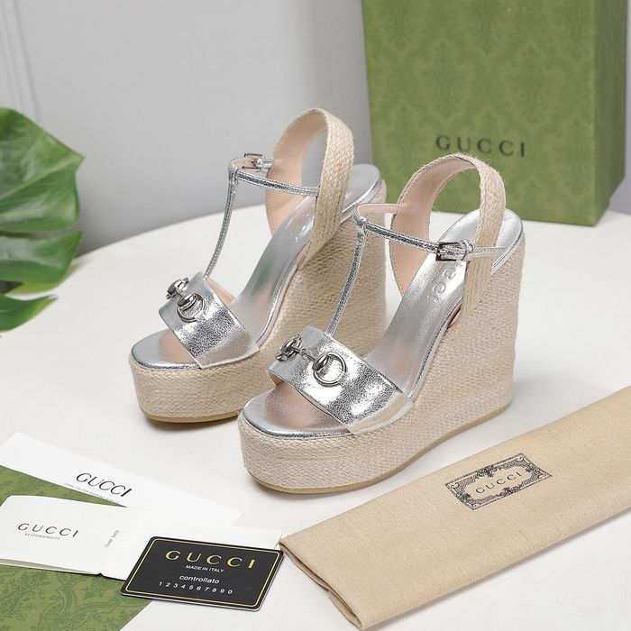 Gucci Shoes GUS00104 Heel 13CM