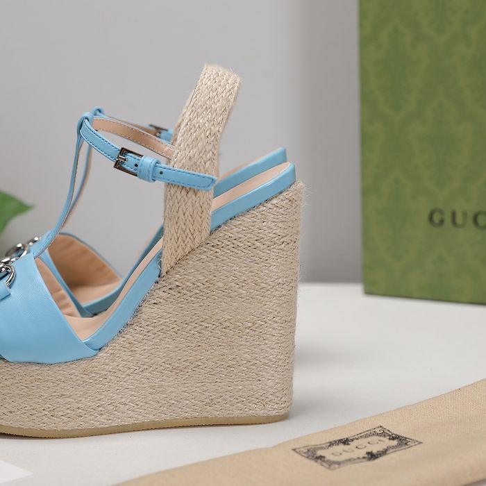 Gucci Shoes GUS00111 Heel 13CM