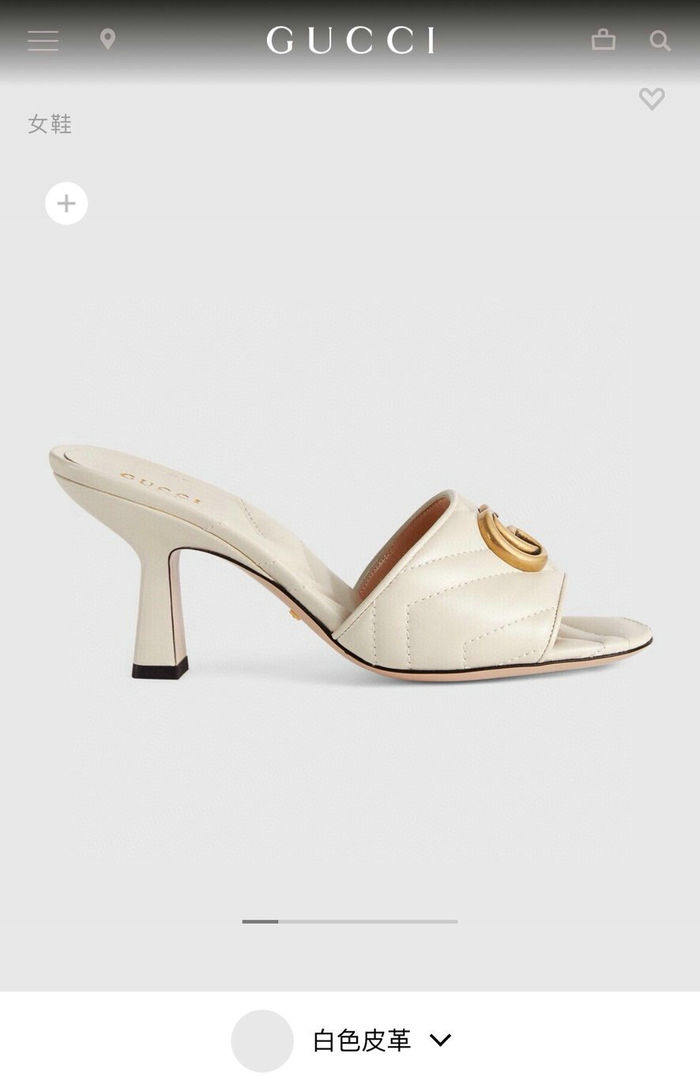 Gucci Shoes GUS00161 Heel 7.5CM