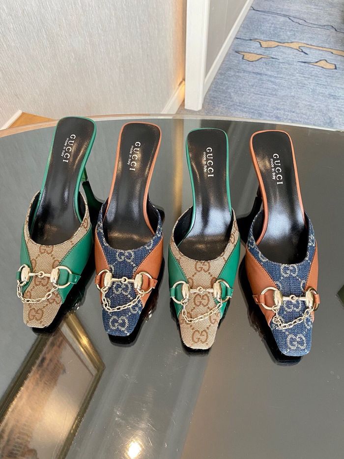 Gucci Shoes GUS00164 Heel 7.5CM