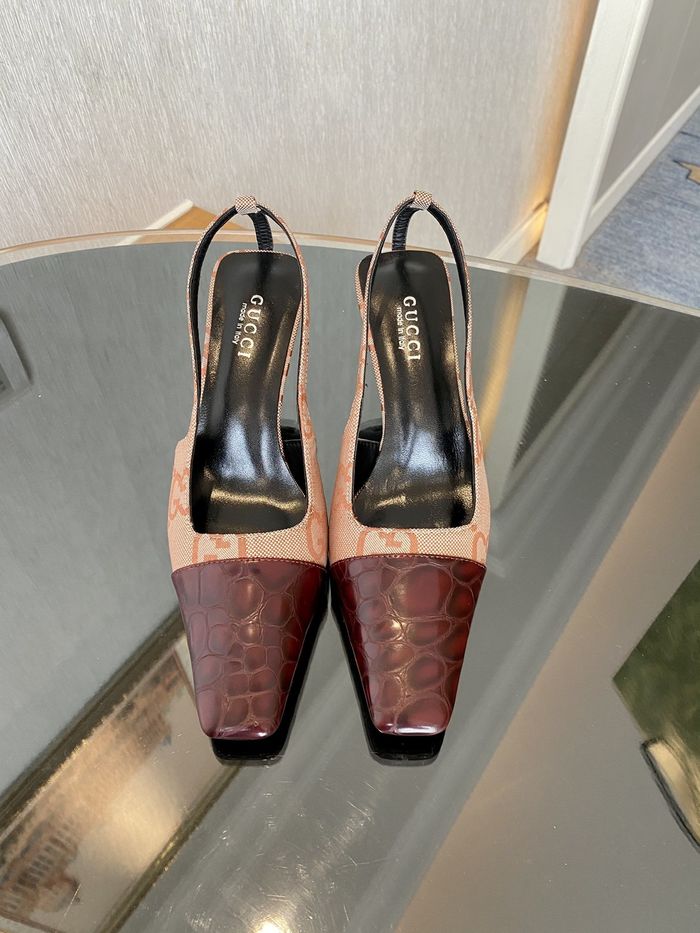 Gucci Shoes GUS00168 Heel 7.5CM