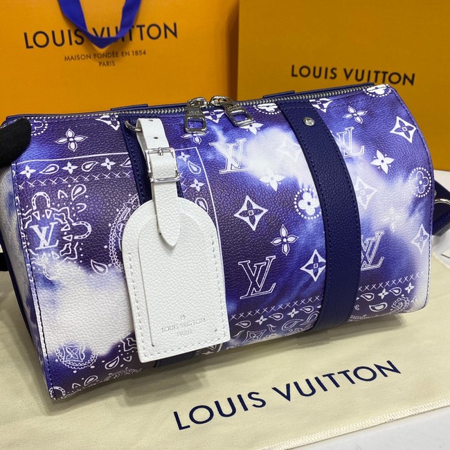 Louis vuitton CITY KEEPALL M20555 Blue