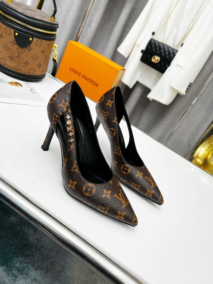 Louis Vuitton Shoes LVS00070 Heel 8.5CM