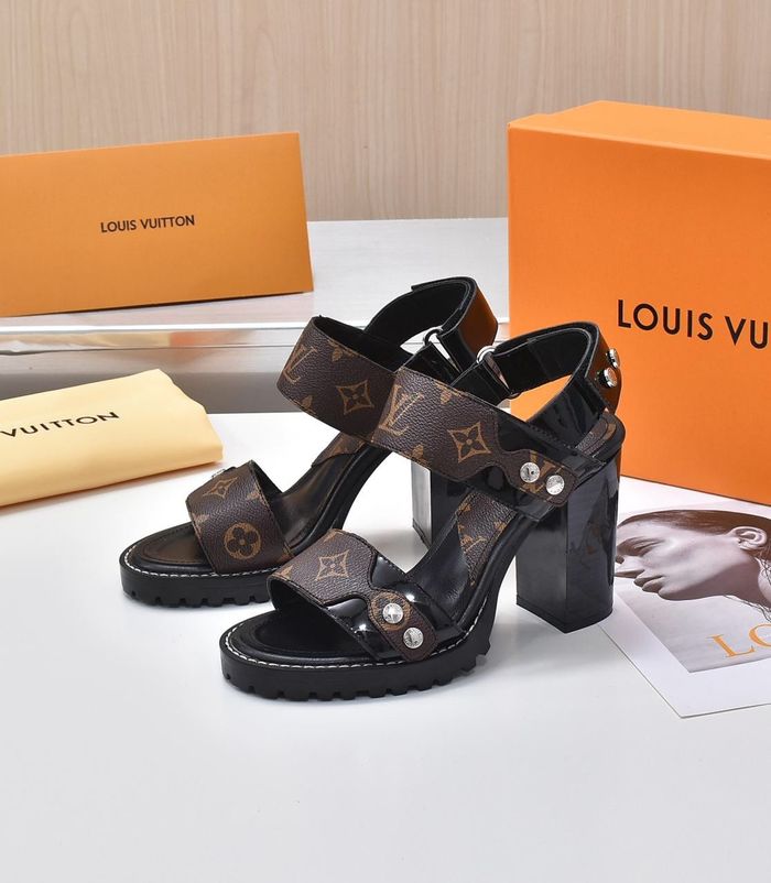 Louis Vuitton Shoes LVS00256 Heel 9.5CM