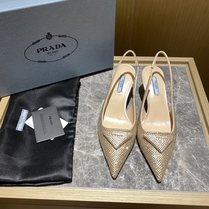 Prada Shoes PDS00295 Heel 5.5CM