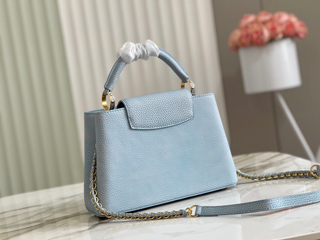 Louis Vuitton CAPUCINES BB M48865 light blue