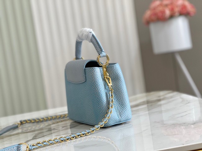 Louis Vuitton CAPUCINES MINI M81190 light blue