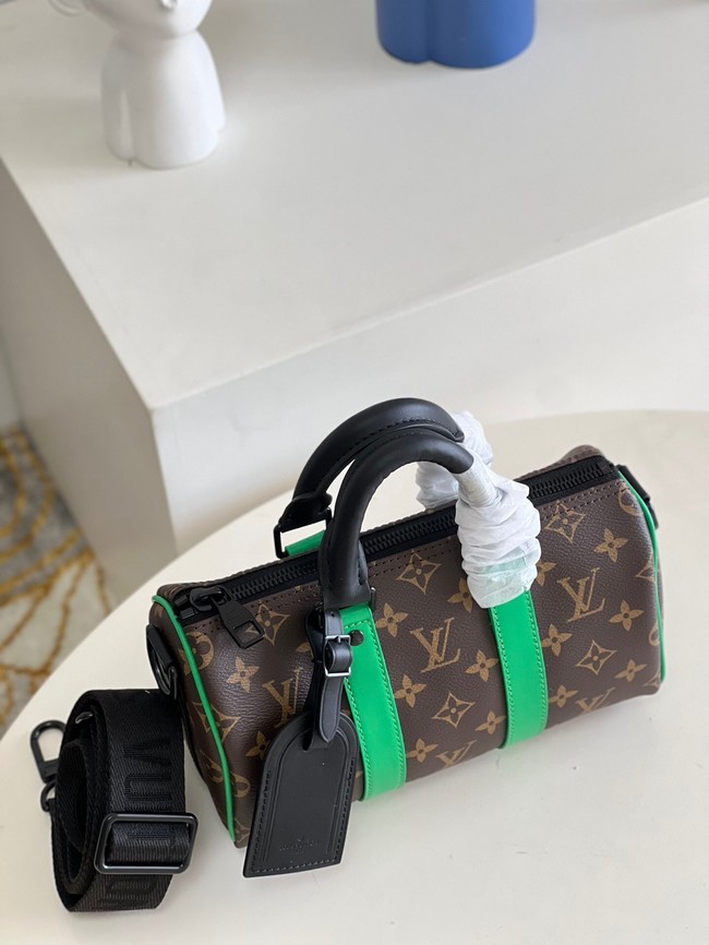 Louis Vuitton Monogram Canvas KEEPALL BANDOULIERE 25 M20900 green