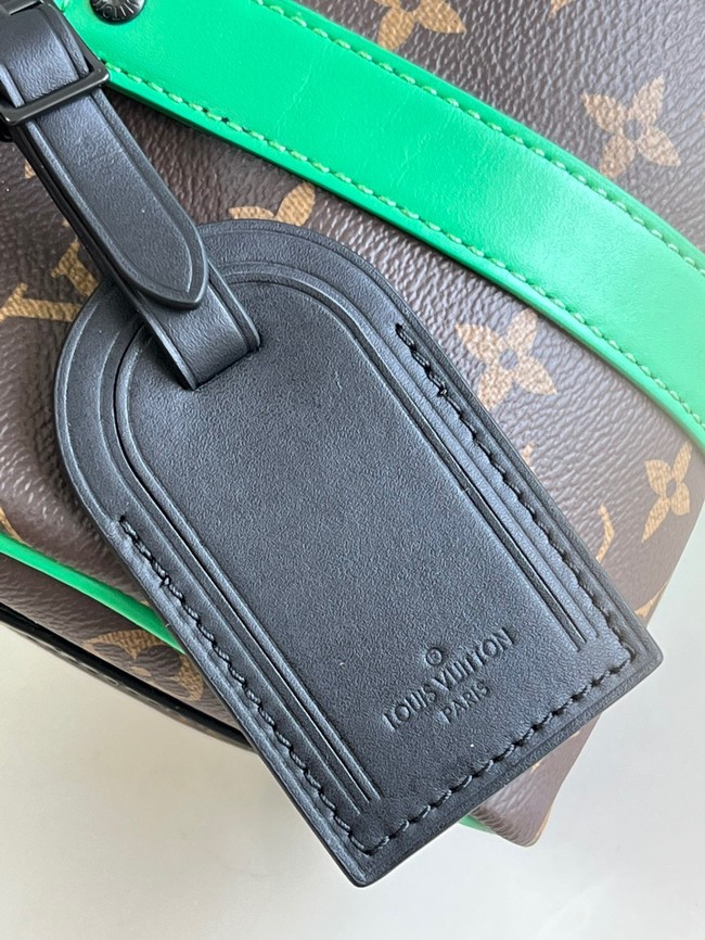 Louis Vuitton Monogram Canvas KEEPALL BANDOULIERE 25 M20900 green