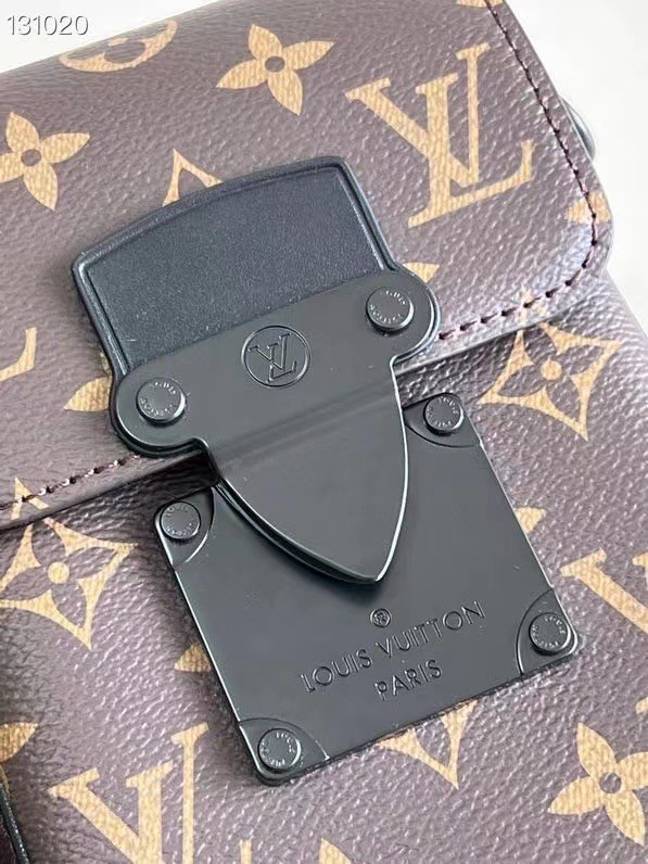 Louis Vuitton Monogram Canvas S-LOCK VERTICAL WEARABLE WALLET M81524 Black