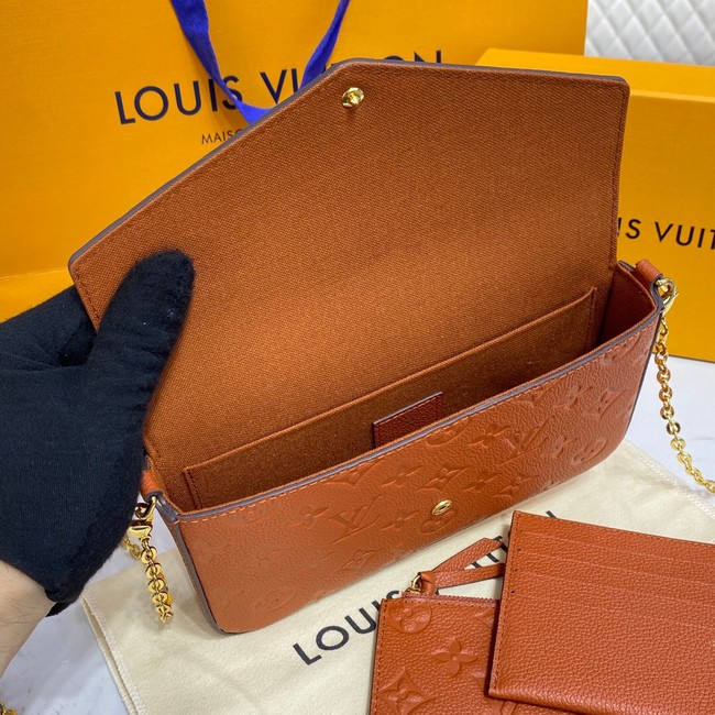 Louis Vuitton FELICIE POCHETTE M64064 Caramel