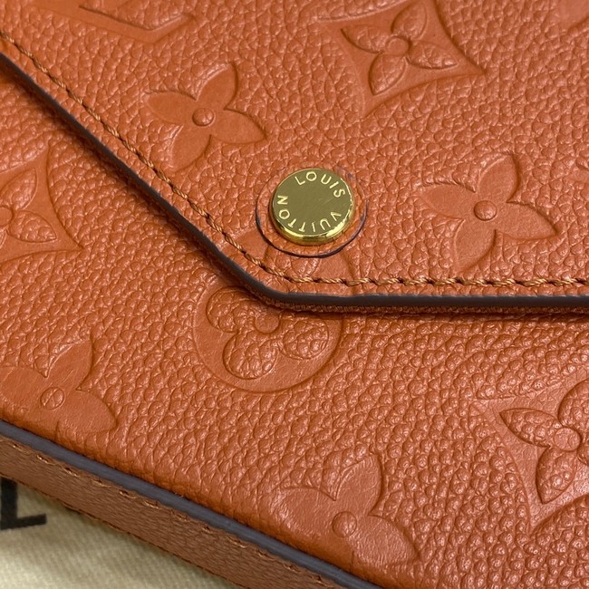 Louis Vuitton FELICIE POCHETTE M64064 Caramel