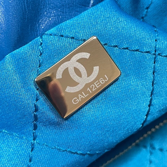 CHANEL 22 HANDBAG AS3260 blue