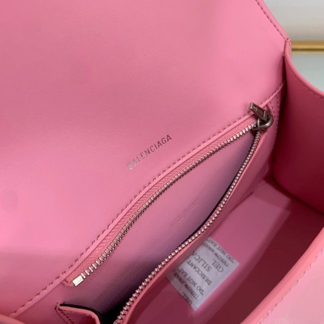 Balenciaga HOURGLASS SMALL TOP HANDLE BAG 592834 PINK