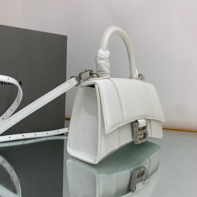 Balenciaga HOURGLASS SMALL TOP HANDLE BAG 59353 WHITE