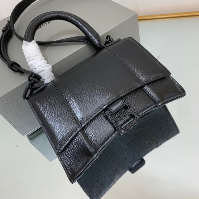 Balenciaga HOURGLASS SMALL TOP HANDLE BAG 59353 black