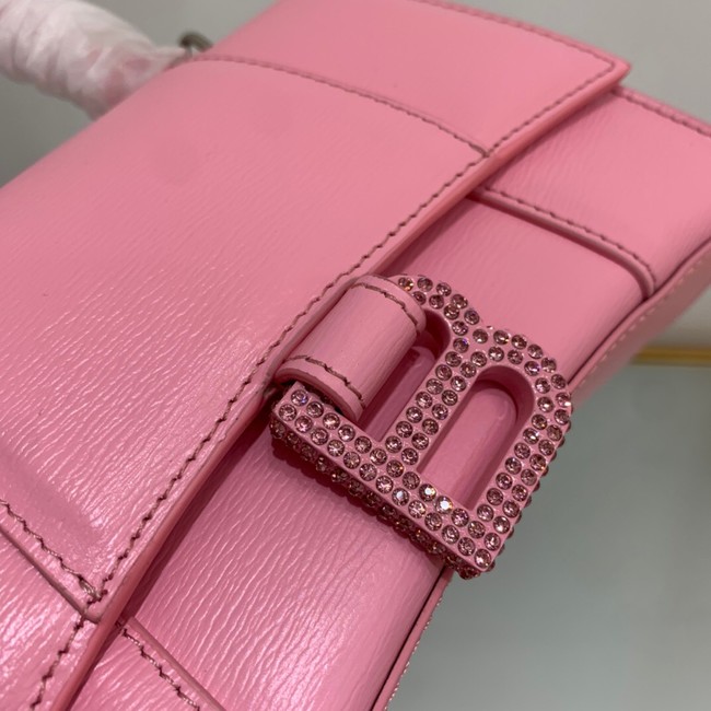 Balenciaga HOURGLASS SMALL TOP HANDLE BAG 59353 pink