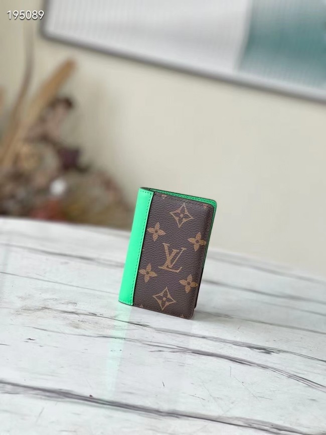 Louis Vuitton POCKET ORGANIZER M81535 green