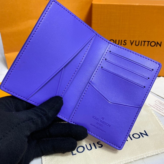 Louis Vuitton POCKET ORGANIZER M81541 Purple