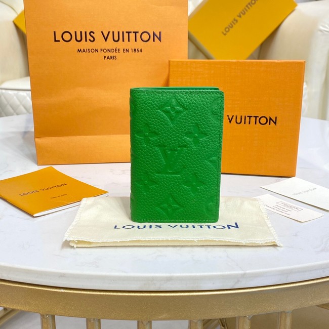 Louis Vuitton POCKET ORGANIZER M81540 green