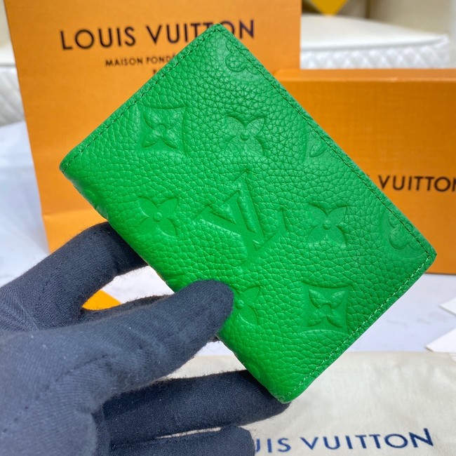 Louis Vuitton POCKET ORGANIZER M81540 green