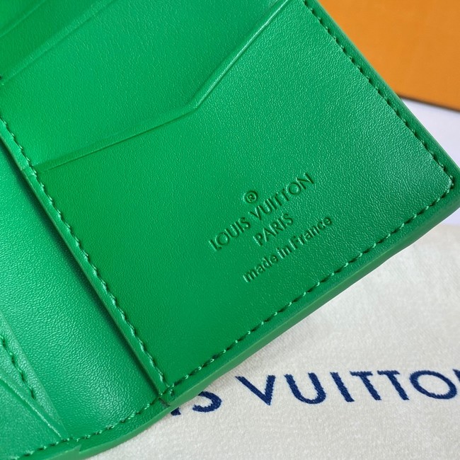 Louis Vuitton POCKET ORGANIZER M81540 green