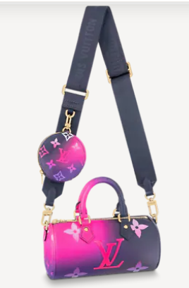 Louis Vuitton PAPILLON BB M59860 Midnight Fuchsia