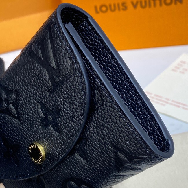 Louis Vuitton ROSALIE COIN PURSE M81520 black