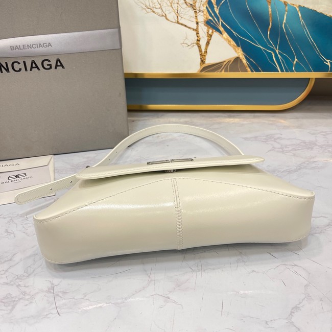 Balenciaga HOURGLASS SMALL TOP HANDLE BAG 6008 white