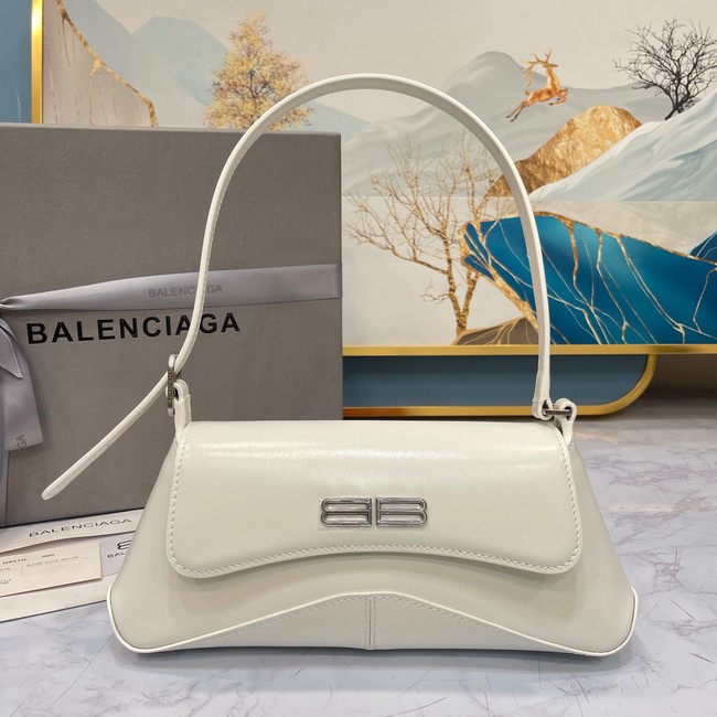 Balenciaga HOURGLASS SMALL TOP HANDLE BAG 6008 white