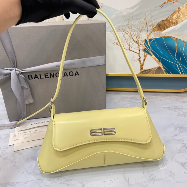 Balenciaga HOURGLASS SMALL TOP HANDLE BAG 6008 yellow