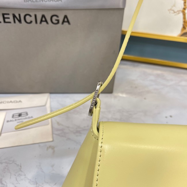 Balenciaga HOURGLASS SMALL TOP HANDLE BAG 6008 yellow