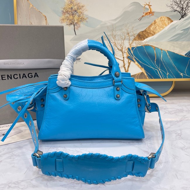 Balenciaga NEO CAGOLE XS HANDBAG 05812 blue