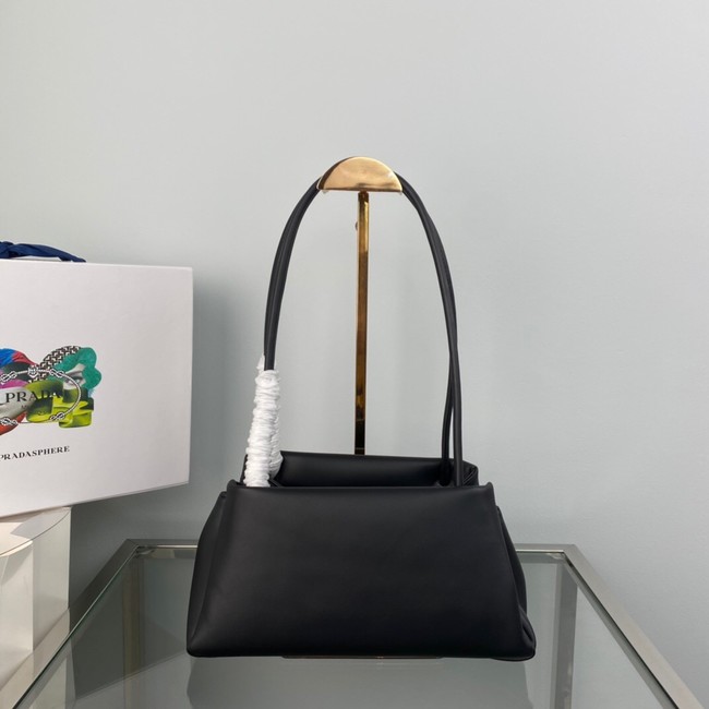 Prada Leather Triangle bag 1BA368 black