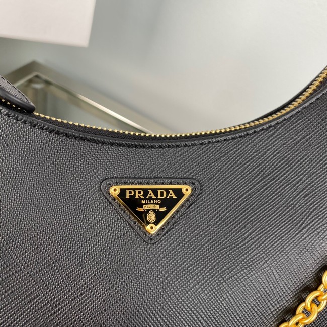 Prada Re-Edition 2005 Saffiano shoulder bag 1BH204 black