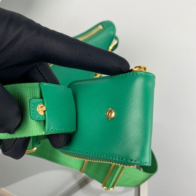 Prada Re-Edition 2005 Saffiano shoulder bag 1BH204 green