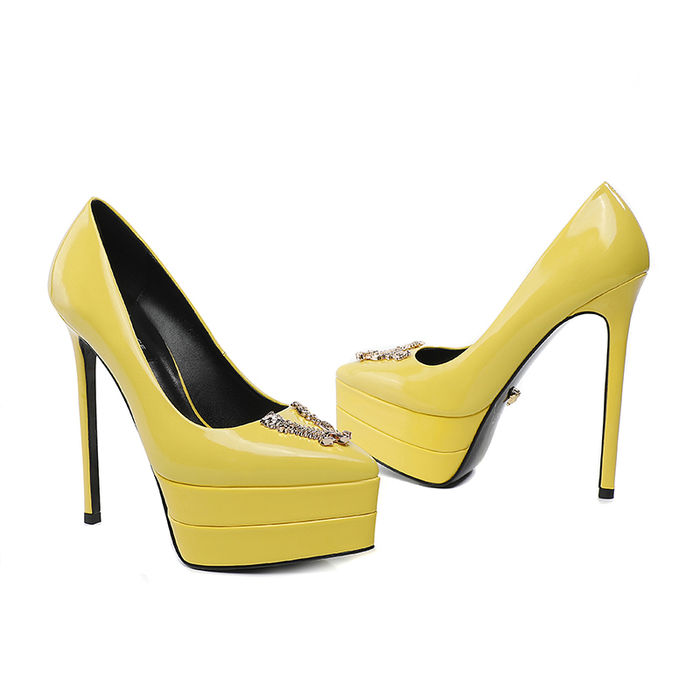 Versace Shoes VES00130 Heel 15CM