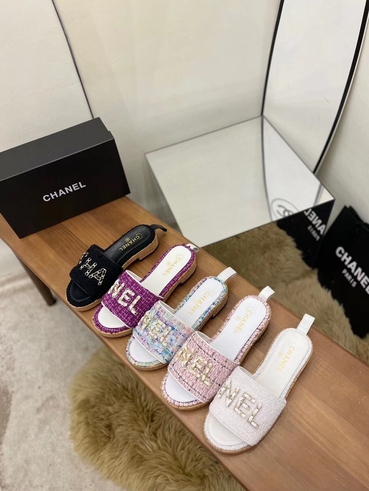 Chanel Slippers Shoes CSS3026