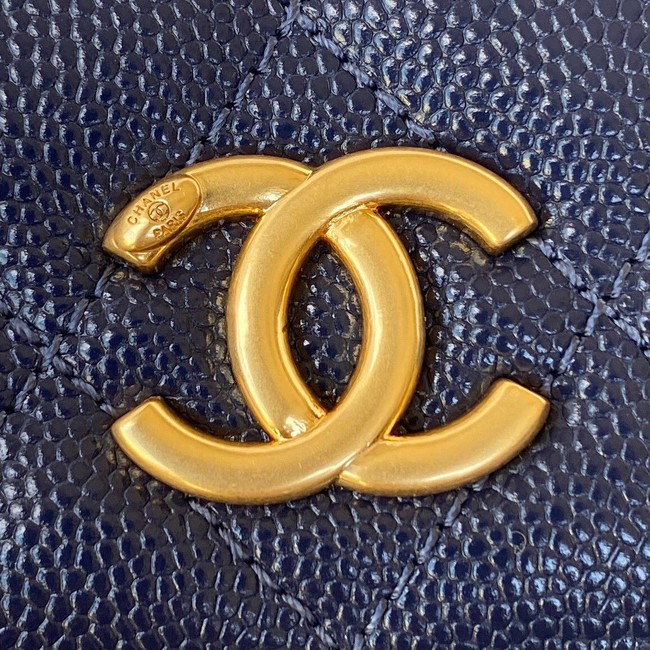 CHANEL CLUTCH WITH CHAIN AP2857 Navy Blue