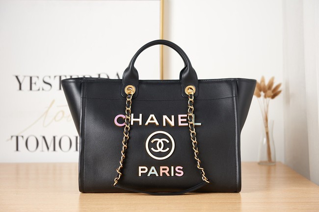 Chanel LARGE SHOPPING BAG A66941 black