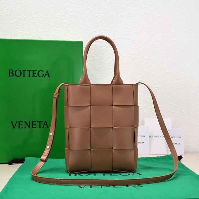 Bottega Veneta Mini Cassette Tote Bag 709341 brown