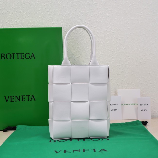 Bottega Veneta Mini Cassette Tote Bag 709341 white