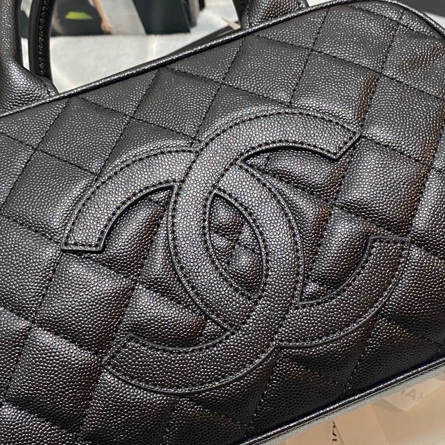 CHANEL Bowling Bag AS3034 black