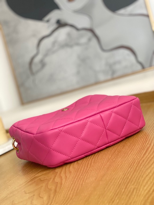 Chanel SMALL HOBO BAG AS3476 Fuchsia