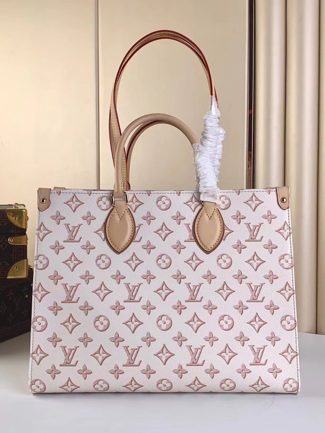 Louis Vuitton ONTHEGO MM M46154 white