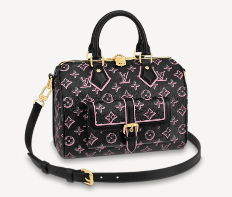 Louis Vuitton SPEEDY BANDOULIERE 25 M20919 Black