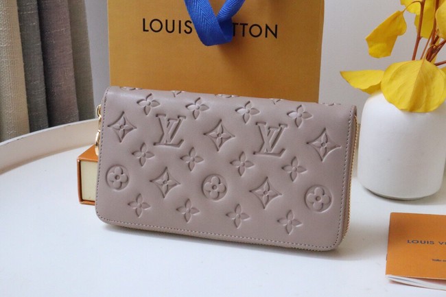 Louis Vuitton ZIPPY WALLET M81510 gray