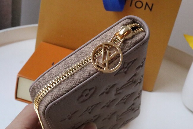 Louis Vuitton ZIPPY WALLET M81510 gray