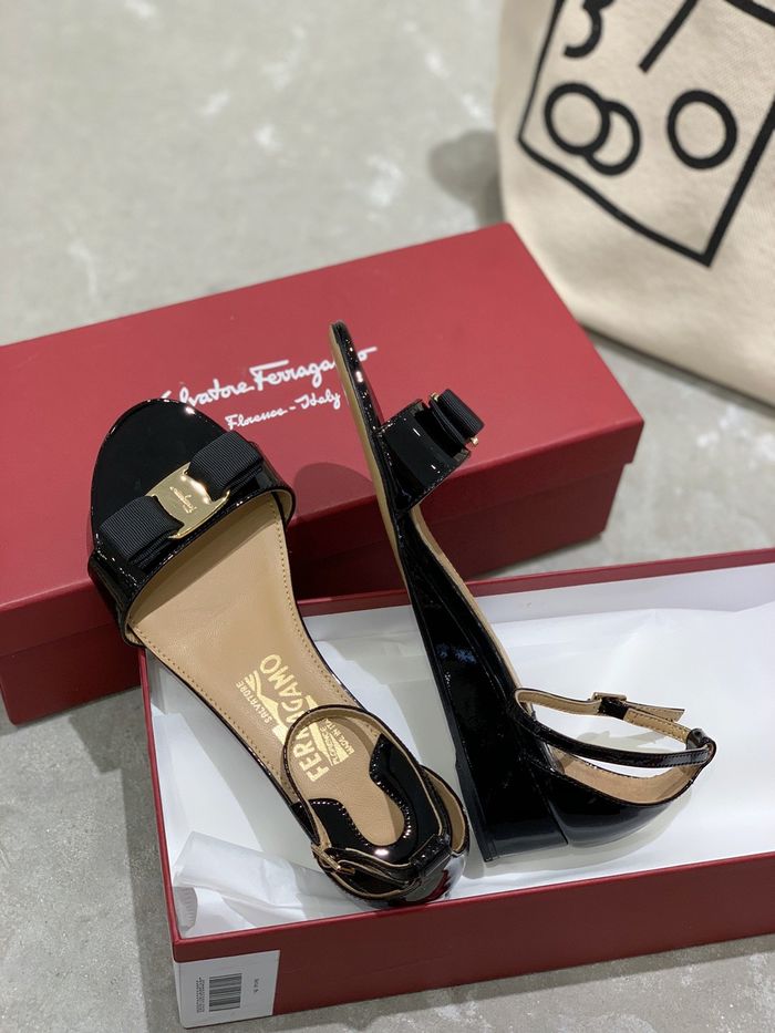 Ferragamo Shoes FMS00008 Heel 4.5CM