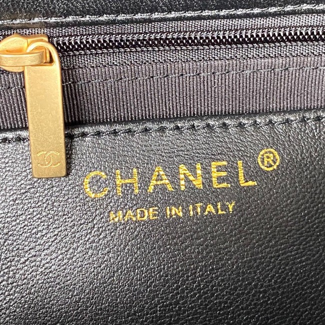 CHANEL FLAP BAG AS3214 black